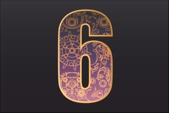 Number 6 as Psychic Number